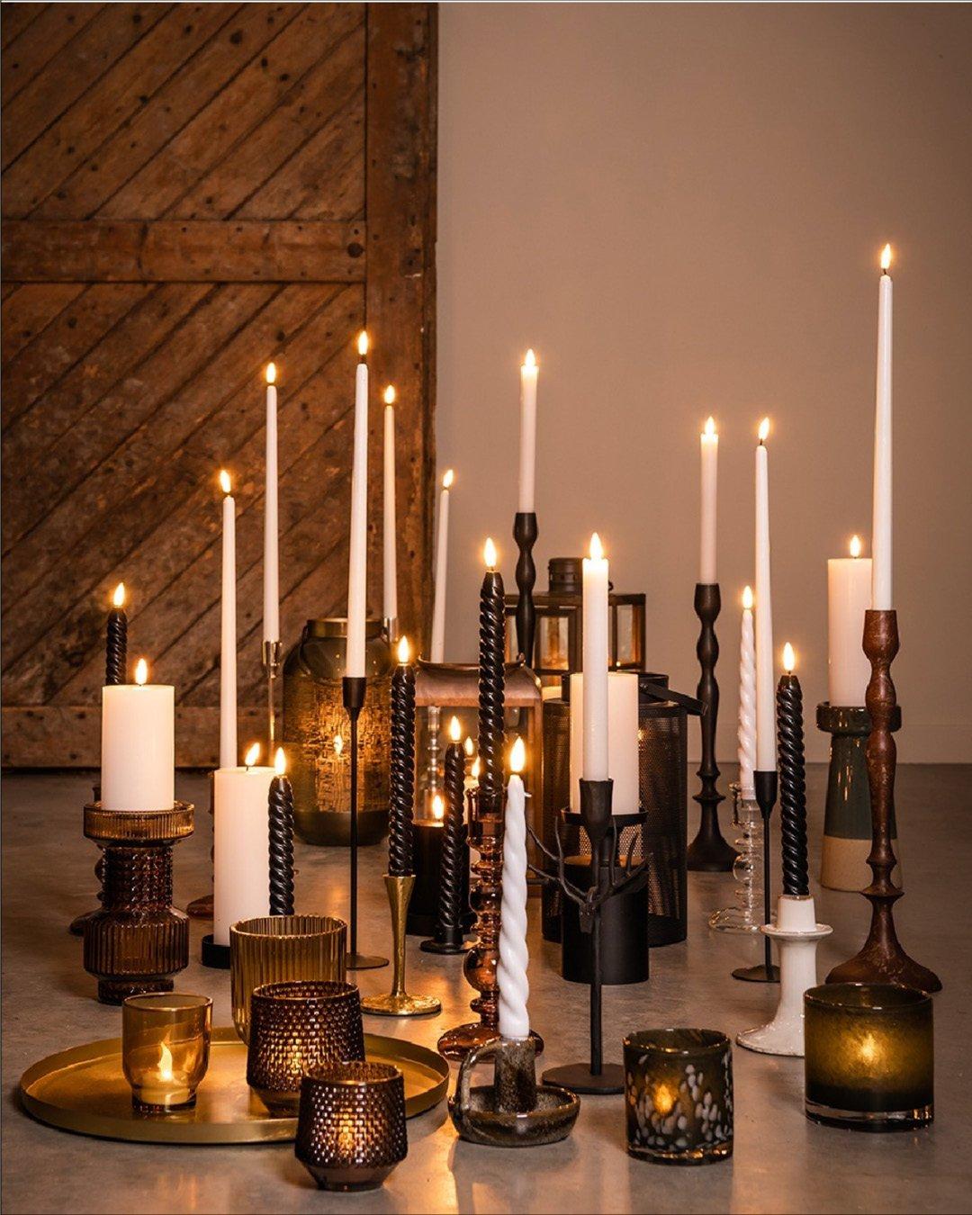 Nille stemning med lys