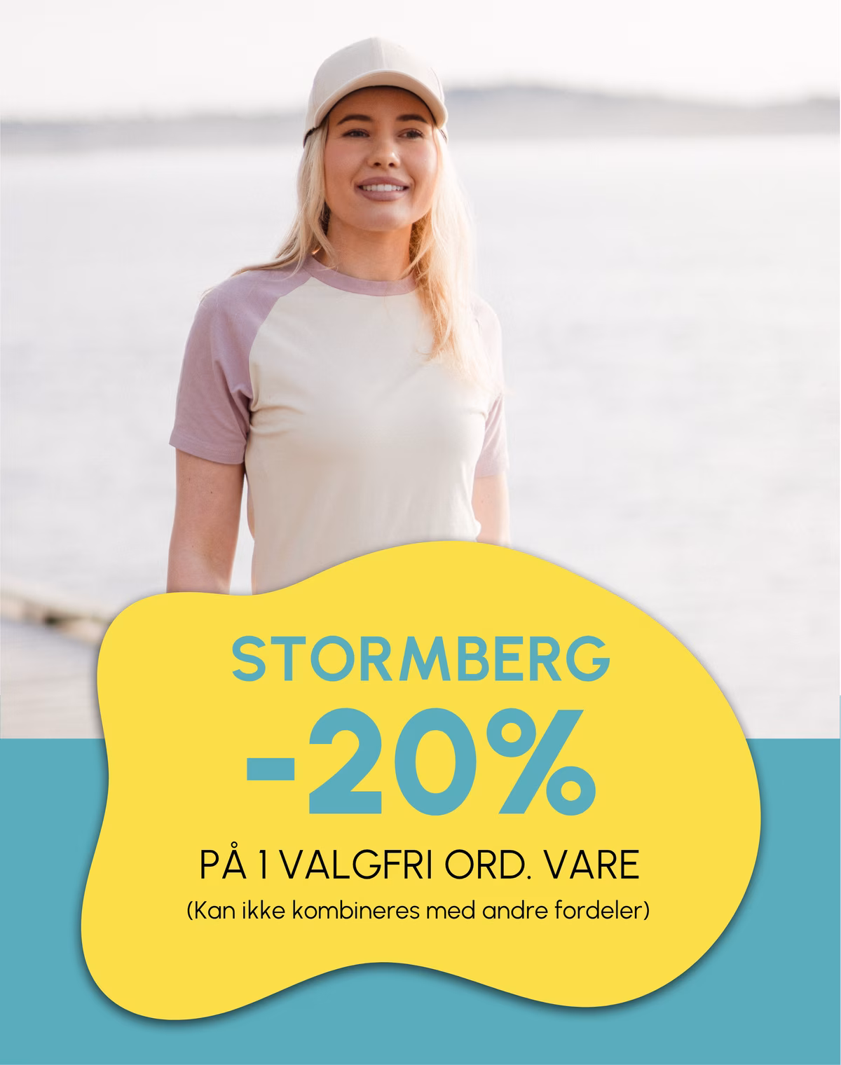 20% på 1 valgfri ord.vare.*Kan ikke kombineres med andre fordeler