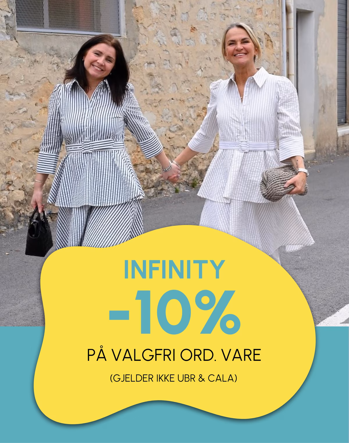 10% på valgfri ord. vare ( gjelder ikke UBR og Cala)